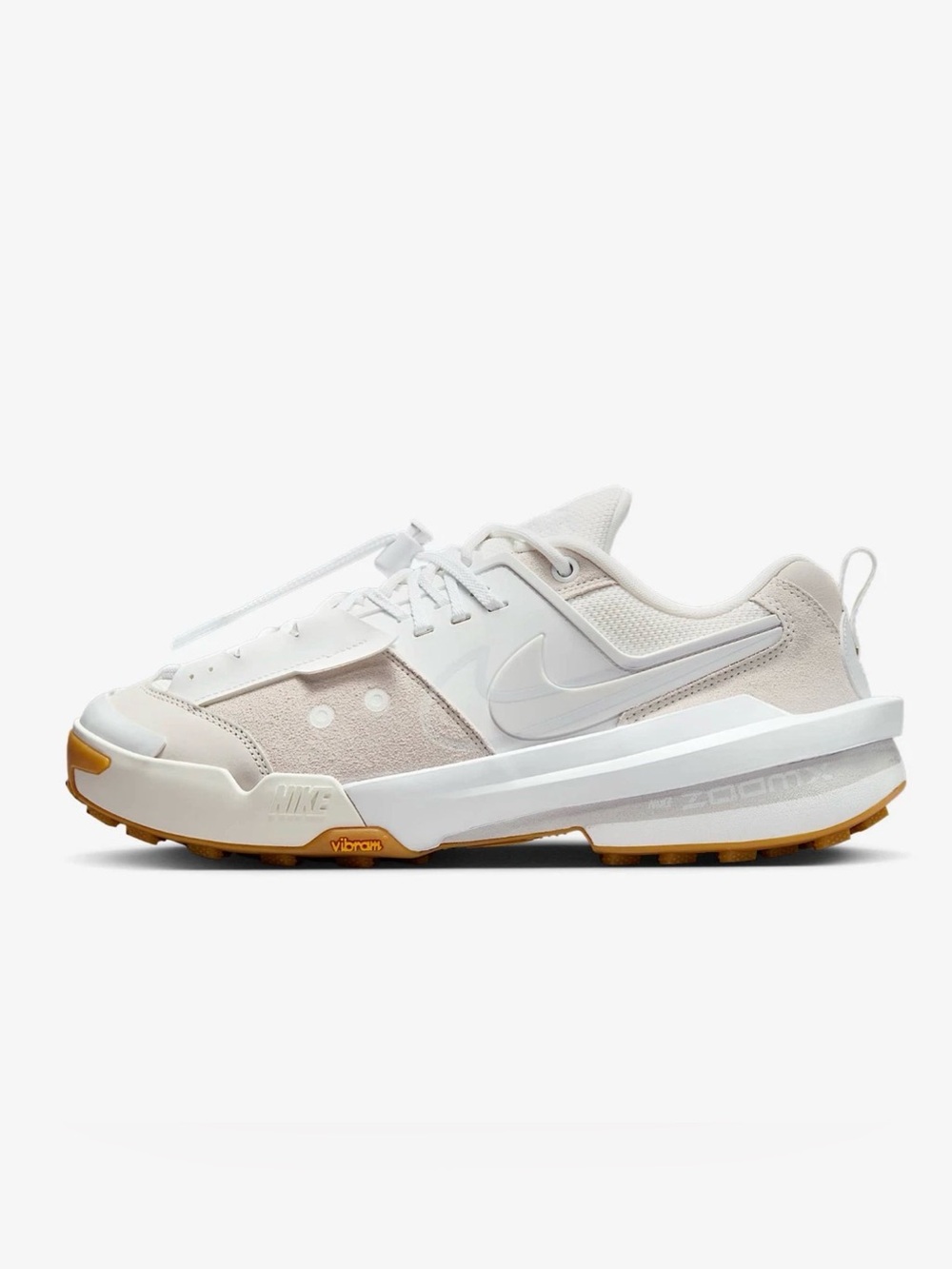 Sacai × Nike Zegamadome SP Summit White White HQ8618-100 Men's Size 10 New